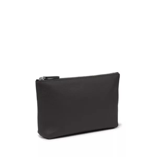 Smooth Waterproof Leather Accessory Pouch - A-5953