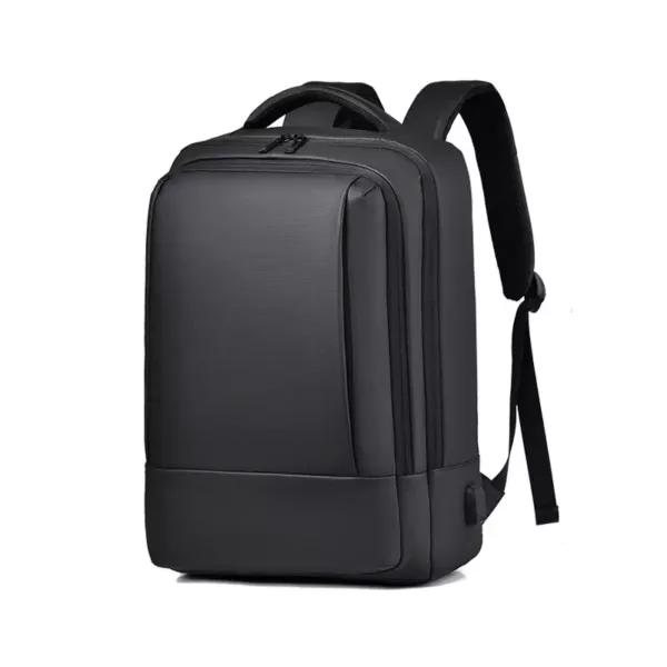 Business Waterproof Polyester Laptop Bag Backpack with USB Charging Computer Casual Tote Bag Travel Bag - BB-2753