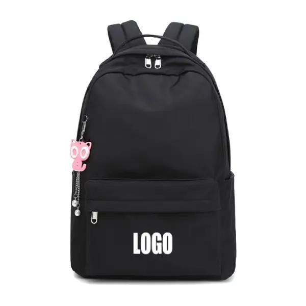 Wholesale Blank High Quality Back to School Student Leisure Backpack Bookbags Pink School Bags Backpacks For Girls - BB-3447