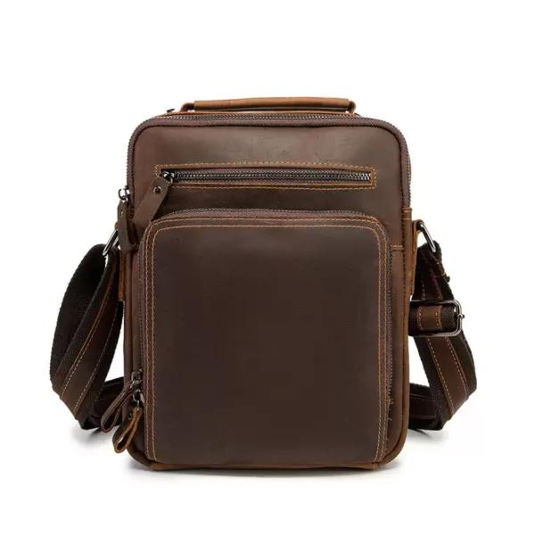 Wholesale Cowhide Leisure Business Multi-Functional Crossbody Bag For Men - CBB-4896