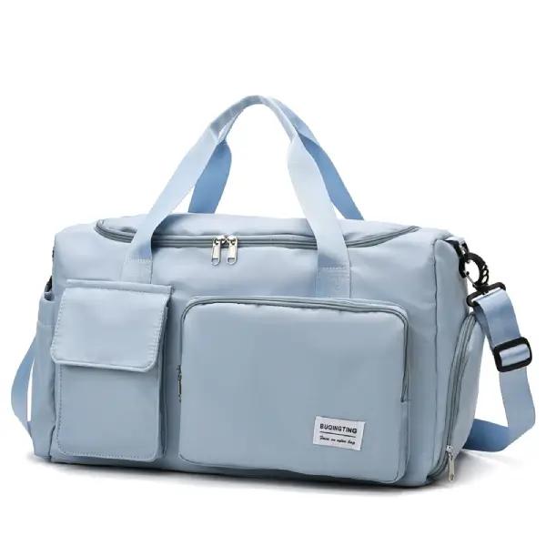 Customized Logo Women Weekend overnight Gym sports Waterproof Luggage bag Travel bag for Duffel bag - LB-4105