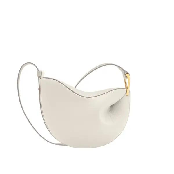 Wholesale New Niche Design Underarm Single-Shoulder Genuine Leather Pea Bag - HB-4845